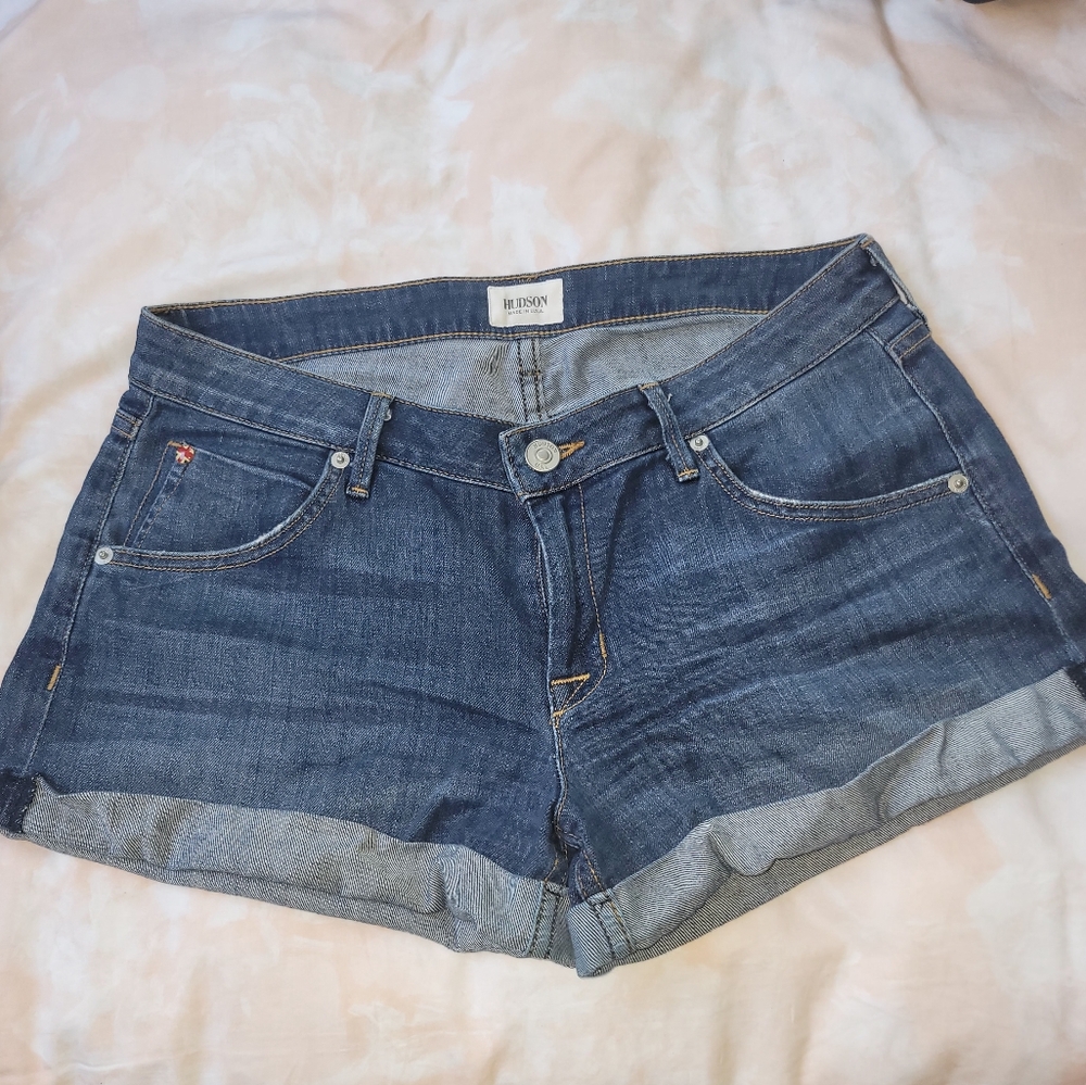 Hudson Brand Blue Jean shorts Size 28